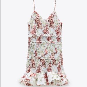 Zara Scrunched Mini Dress - NWT